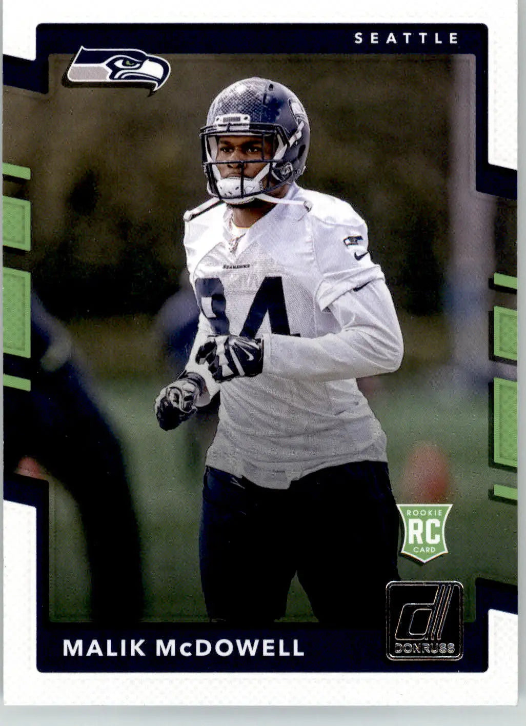 Malik McDowell - 2017 Donruss - #389 - RC Football
