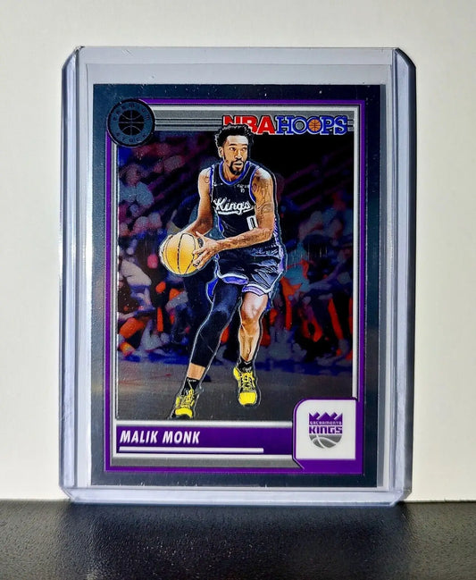 Malik Monk 2023-24 Panini Premium Stock NBA Hoops #123 Card Sacramento Kings - Basketball Card Single