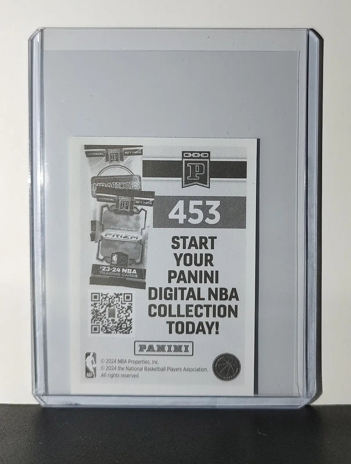 Malik Monk 2024-25 Panini NBA #453 Sticker Card Sacramento Kings