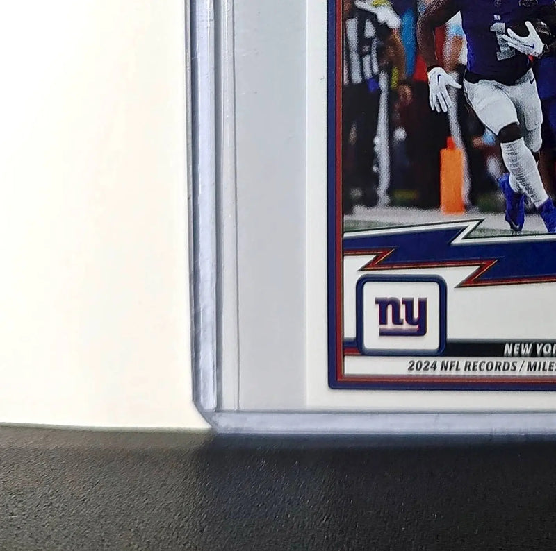 Malik Nabers 2025 Panini NFL #18 Record/Milestone Sticker