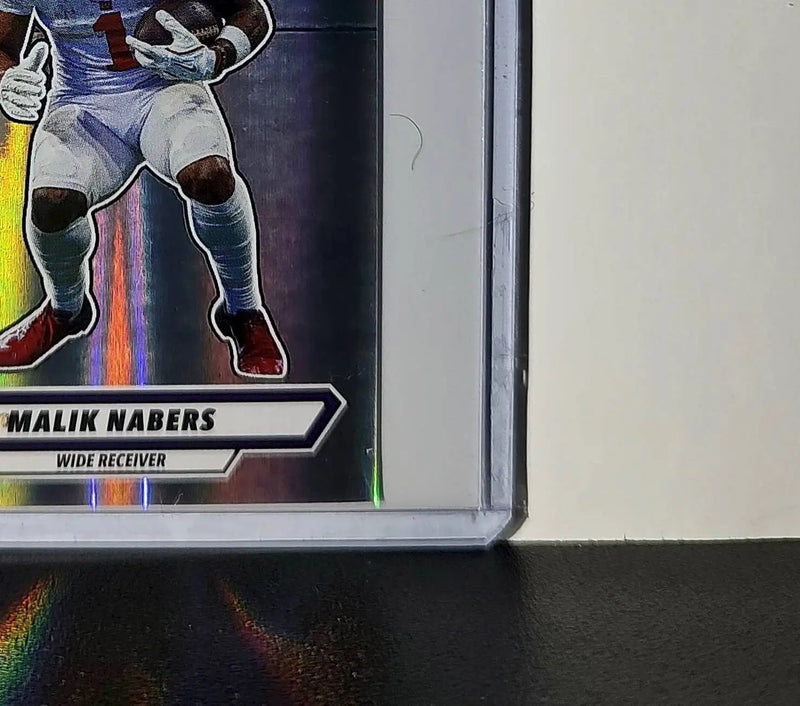 Malik Nabers 2025 Panini NFL #311 Foil Sticker New York Giants