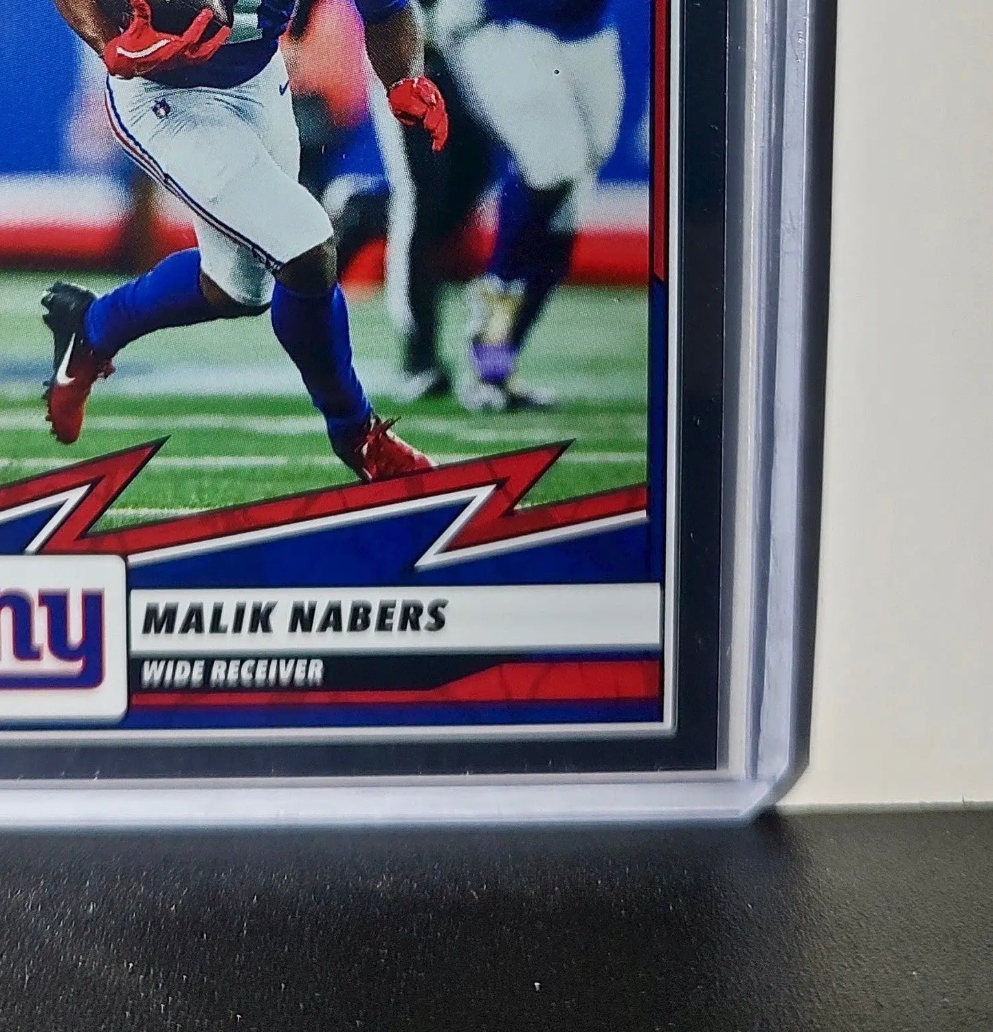 Malik Nabers 2025 Panini NFL #43 Foil Sticker Card New York Giants