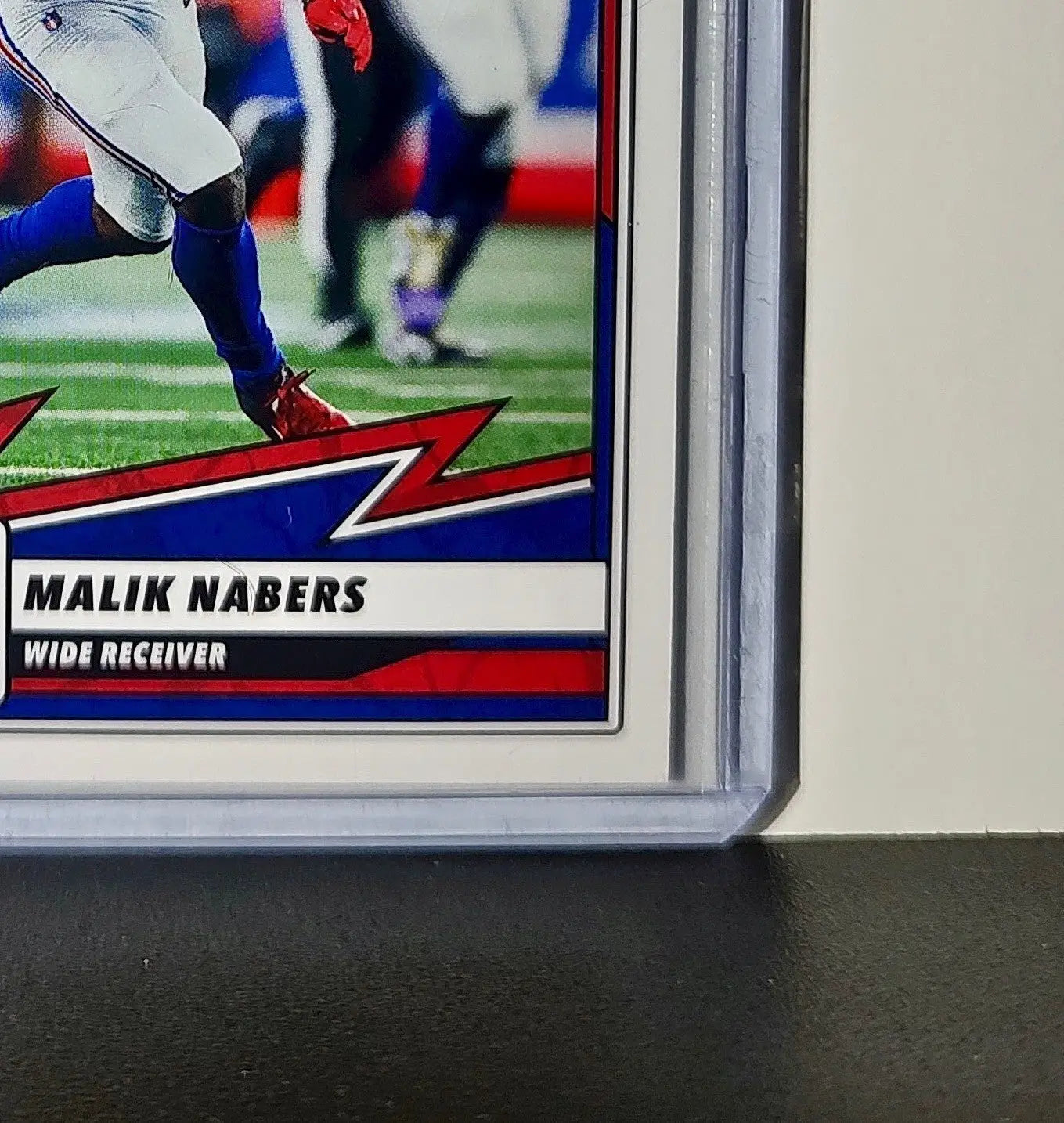 Malik Nabers 2025 Panini NFL #43 Sticker Card New York Giants