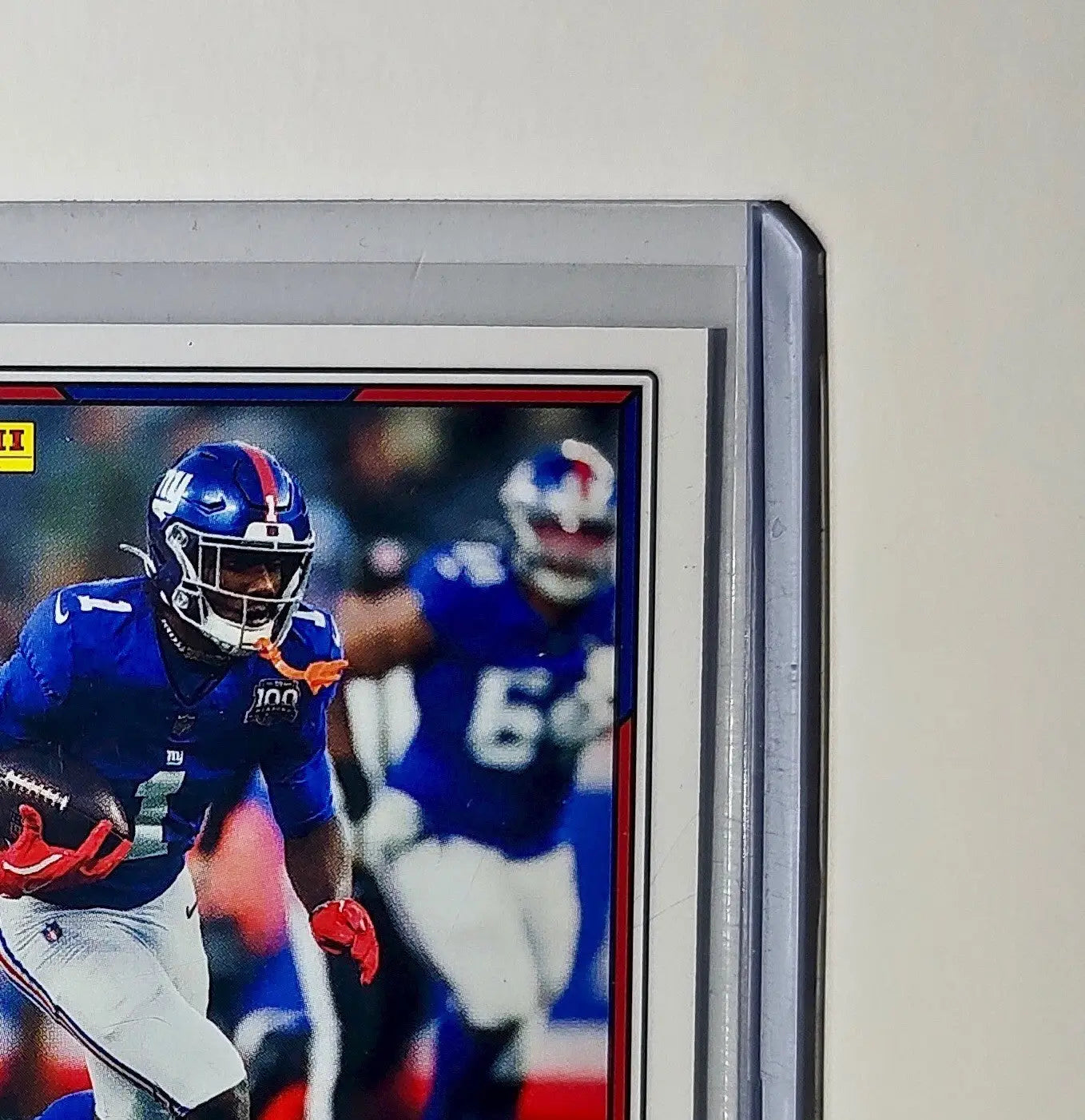 Malik Nabers 2025 Panini NFL #43 Sticker Card New York Giants