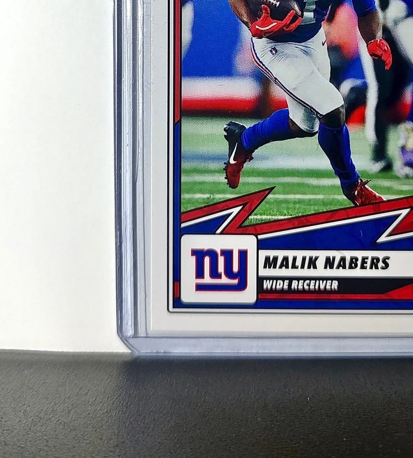 Malik Nabers 2025 Panini NFL #43 Sticker Card New York Giants