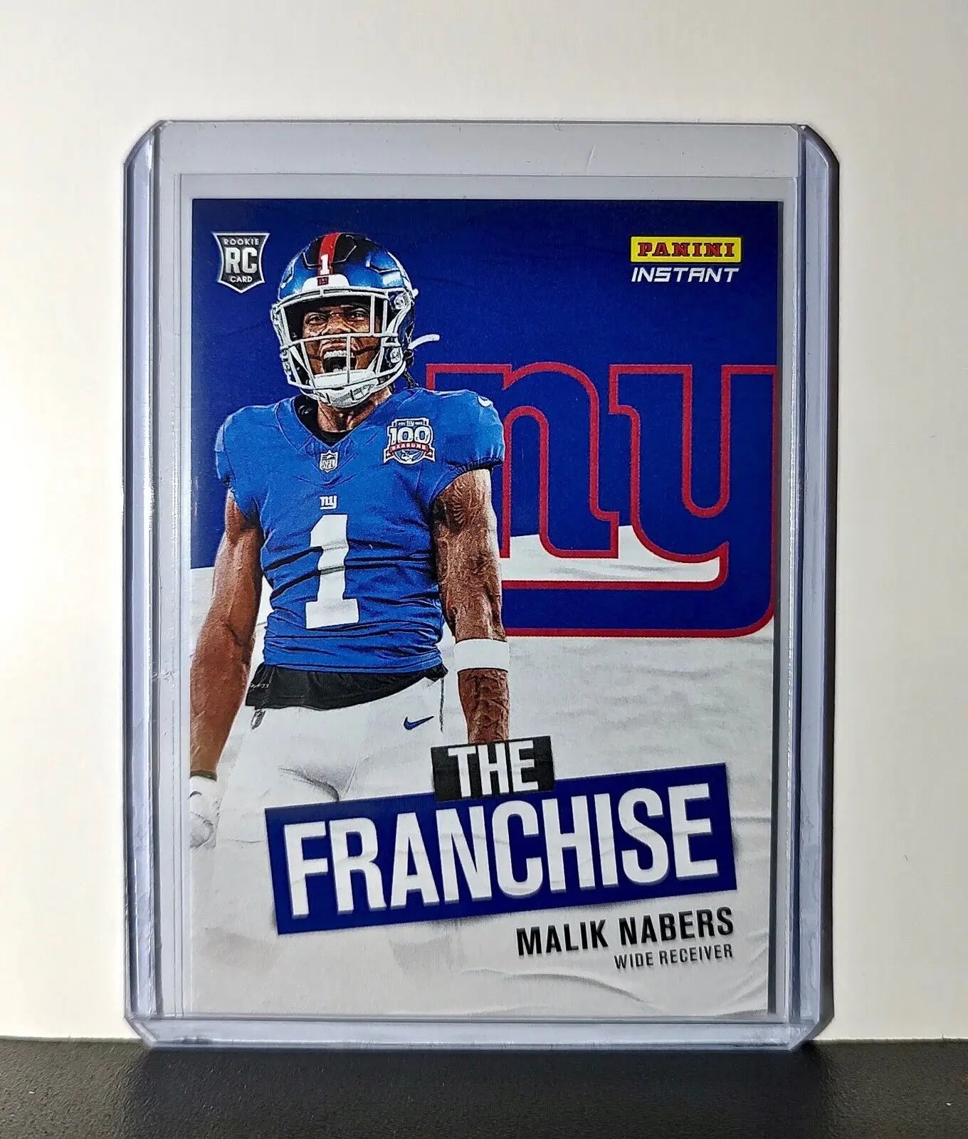 Malik Nabers Rookie 2024 Panini The Franchise NFL #20 Football Card 1 of 319