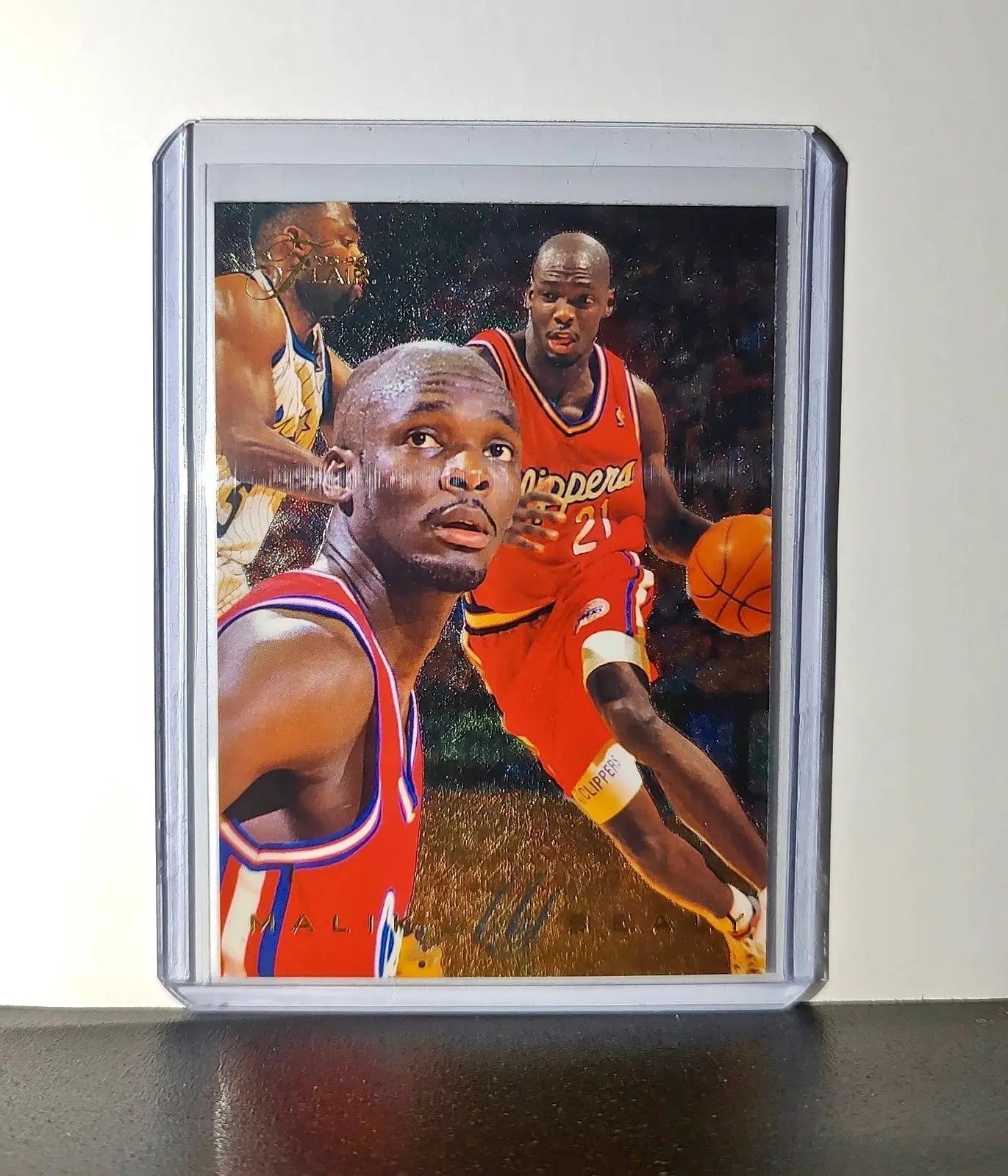 Malik Sealy 1995-96 Flair NBA #62 Card Los Angeles Clippers - Basketball Card Single