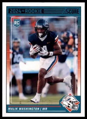 Malik Washington Rookie 2024 Score #370 Miami Dolphins - Football Card Single