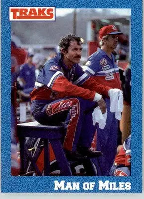 Man of Miles - 1991 Traks Richard Petty - #29 - Racing - Racing Card Single