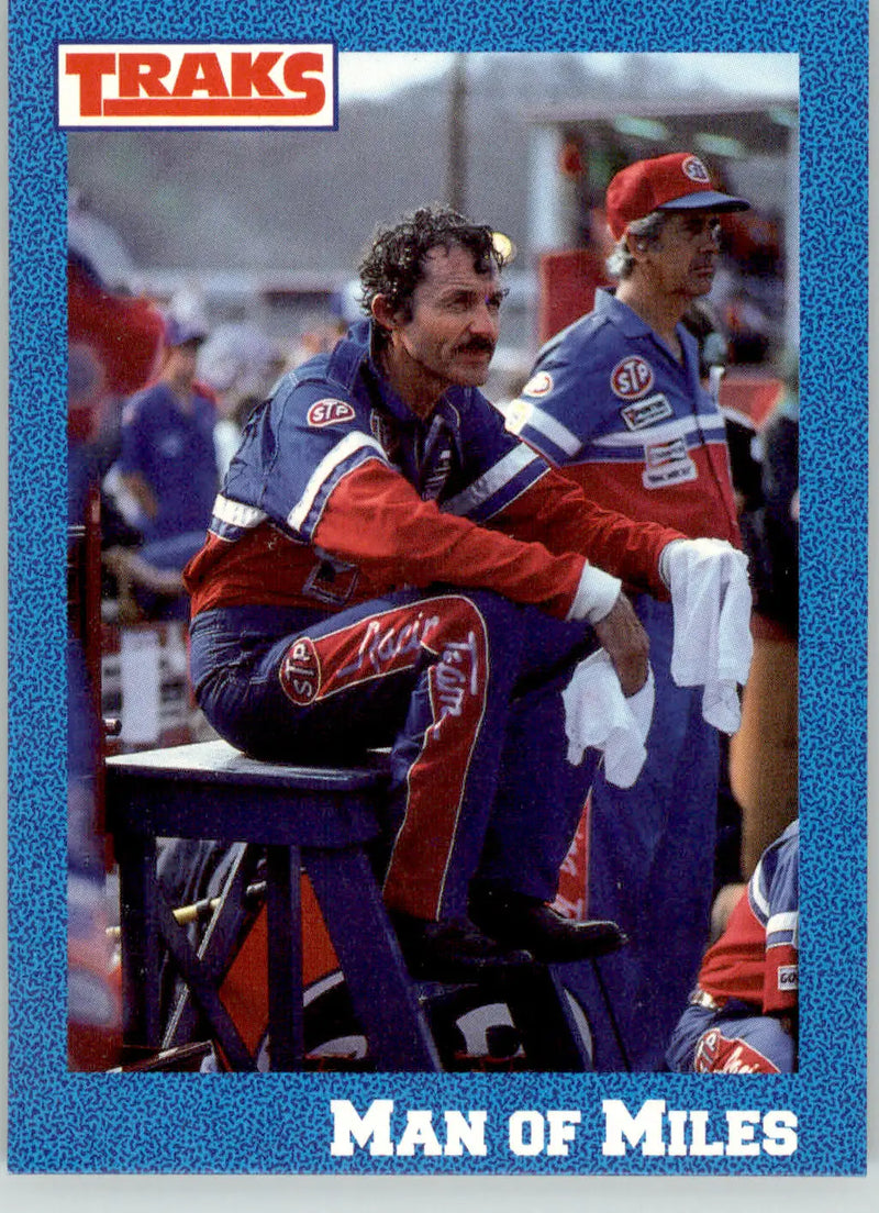 Man of Miles - 1991 Traks Richard Petty - #29 - Racing - Racing Card Single