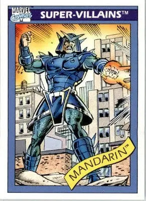 Mandarin - 1990 Impel Marvel Universe - #76 - Non_sport - Non-Sports Card Single