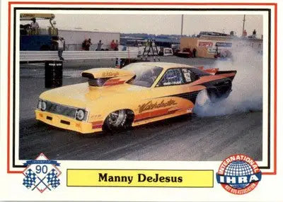 Manny DeJesus - 1990 Checkered Flag IHRA - #27 - Racing - Racing Card Single