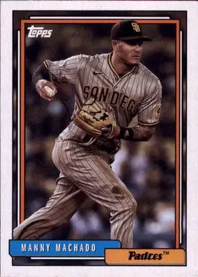Manny Machado 2021 Topps Update 1992 Topps Redux #T92-40 San Diego Padres - Baseball Card Single