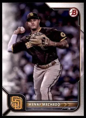 Manny Machado 2022 Bowman #66 San Diego Padres - Baseball Card Single
