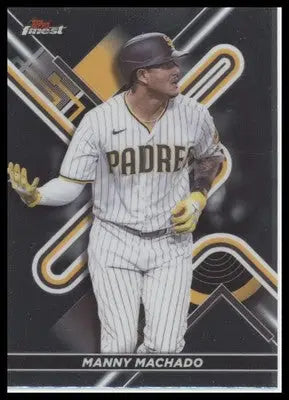 Manny Machado 2022 Finest #83 San Diego Padres - Baseball Card Single