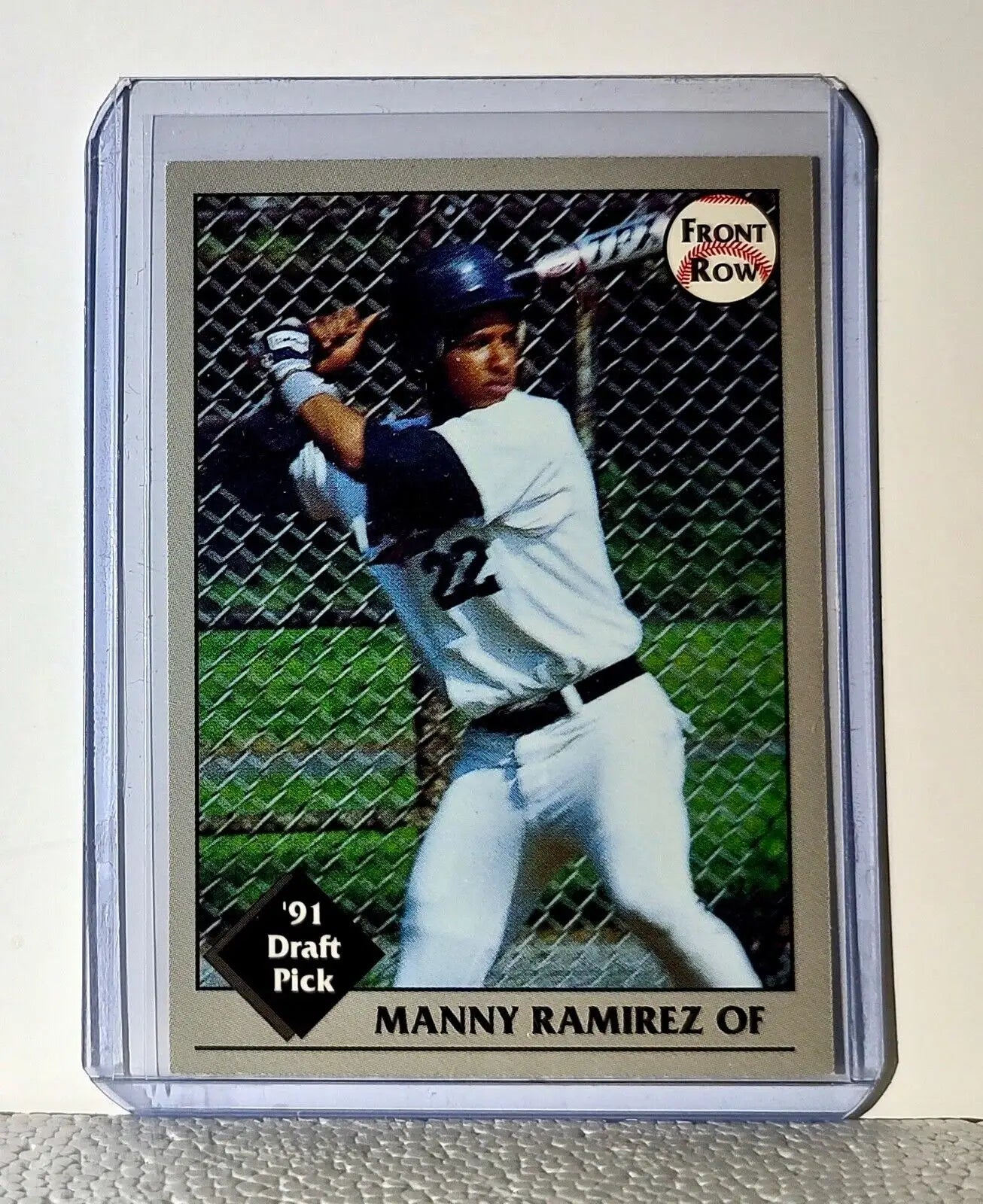 Manny Ramirez 1991 Front Row MLB #47 Draft Baseball Card Cleveland Indians - Baseball Card Single