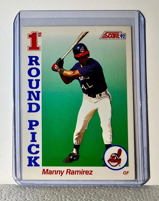 Manny Ramirez 1992 Score MLB #800 Draft Baseball Card Cleveland Indians - Baseball Card Single