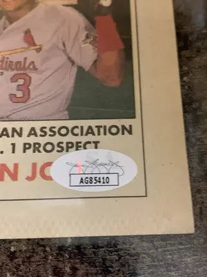 Autographed Manny Ramirez Baseball America Signed Card from 1993 Indians Minor League