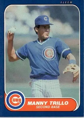 Manny Trillo - 1986 Fleer Update - #U-120 - Baseball - Baseball Card Single