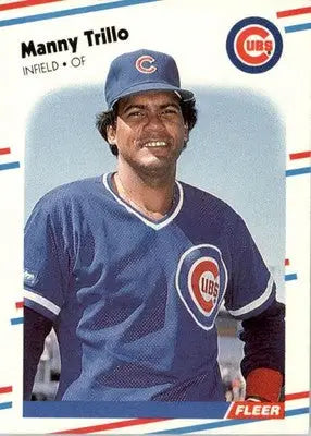 Manny Trillo - 1988 Fleer - #436 - Baseball - Baseball Card Single