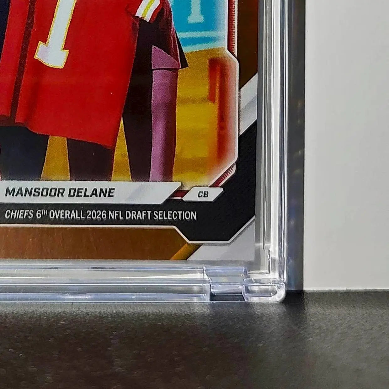 Mansoor Delane Rookie 2026 Topps Now Draft Night #MDEL Orange Foil 13/25 Card - Baseball Card Single