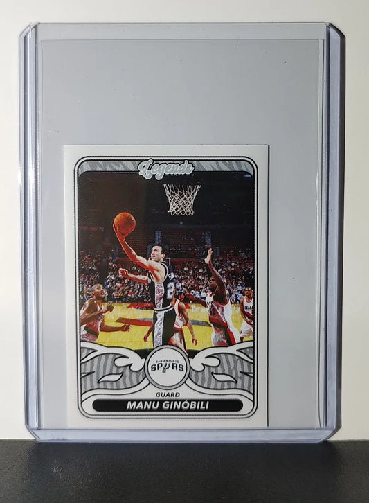 Manu Ginobili Legends 2024-25 Panini NBA #503 Sticker Card San Antonio Spurs - Basketball Card Single