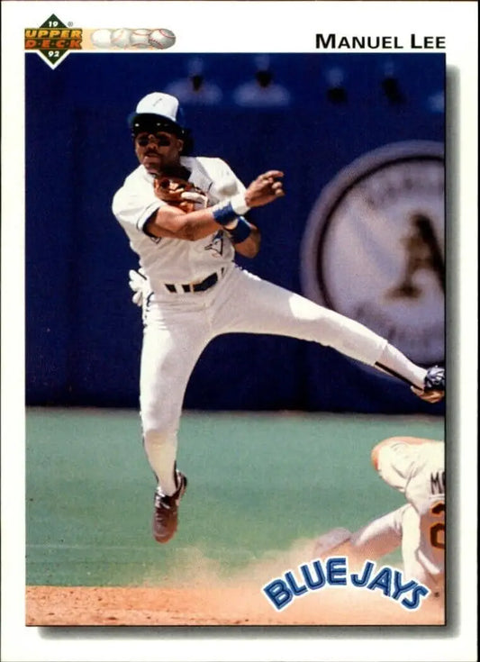 Manuel Lee 1992 Upper Deck MLB #118 Baseball Card Toronto Blue Jays - Baseball Card Single