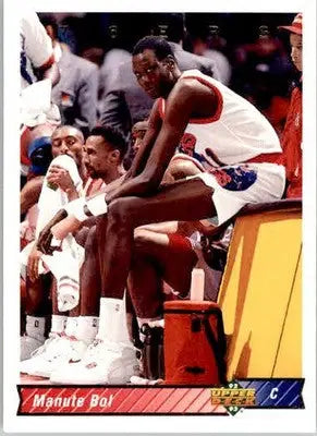 Manute Bol - 1992-93 Upper Deck - #277b - Basketball - Basketball Card Single