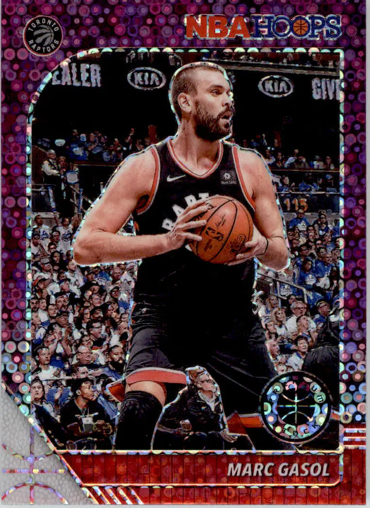 Marc Gasol - 2019-20 Hoops - #178 - Purple Basketball - Basketball Card Single