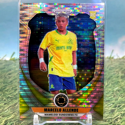 Marcelo Allende 2025 Panini Prizm FIFA Silver Pulsar #131 Rookie Card (RC) - Soccer Card Single