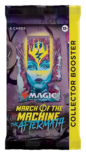 March of the Machine: The Aftermath - Collector Booster Pack - Magic Card Box