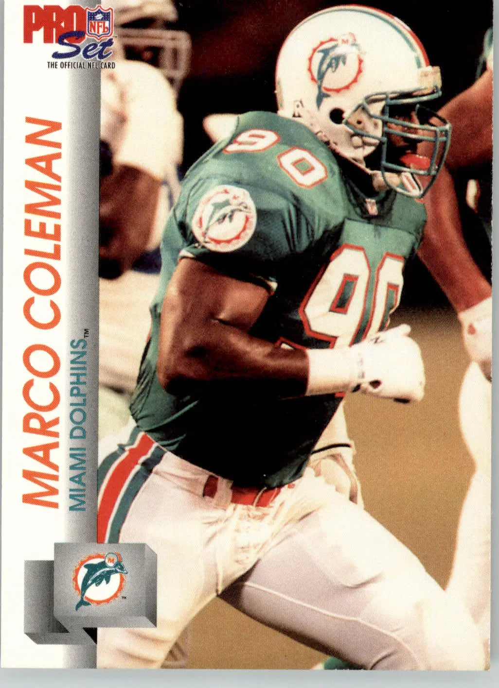 Marco Coleman - 1992 Pro Set - #556 - RC Football - Football Card Single