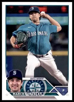 Marco Gonzales 2023 Topps #144 Seattle Mariners - Baseball Card Single