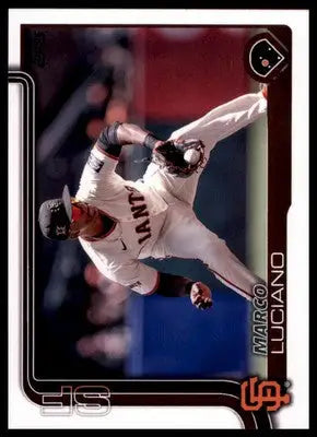 Marco Luciano 2025 Topps #156 San Francisco Giants - Baseball Card Single