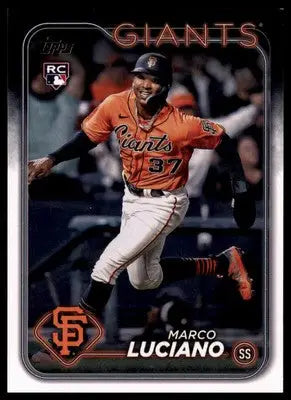 Marco Luciano Rookie 2024 Topps #232 San Francisco Giants - Baseball Card Single