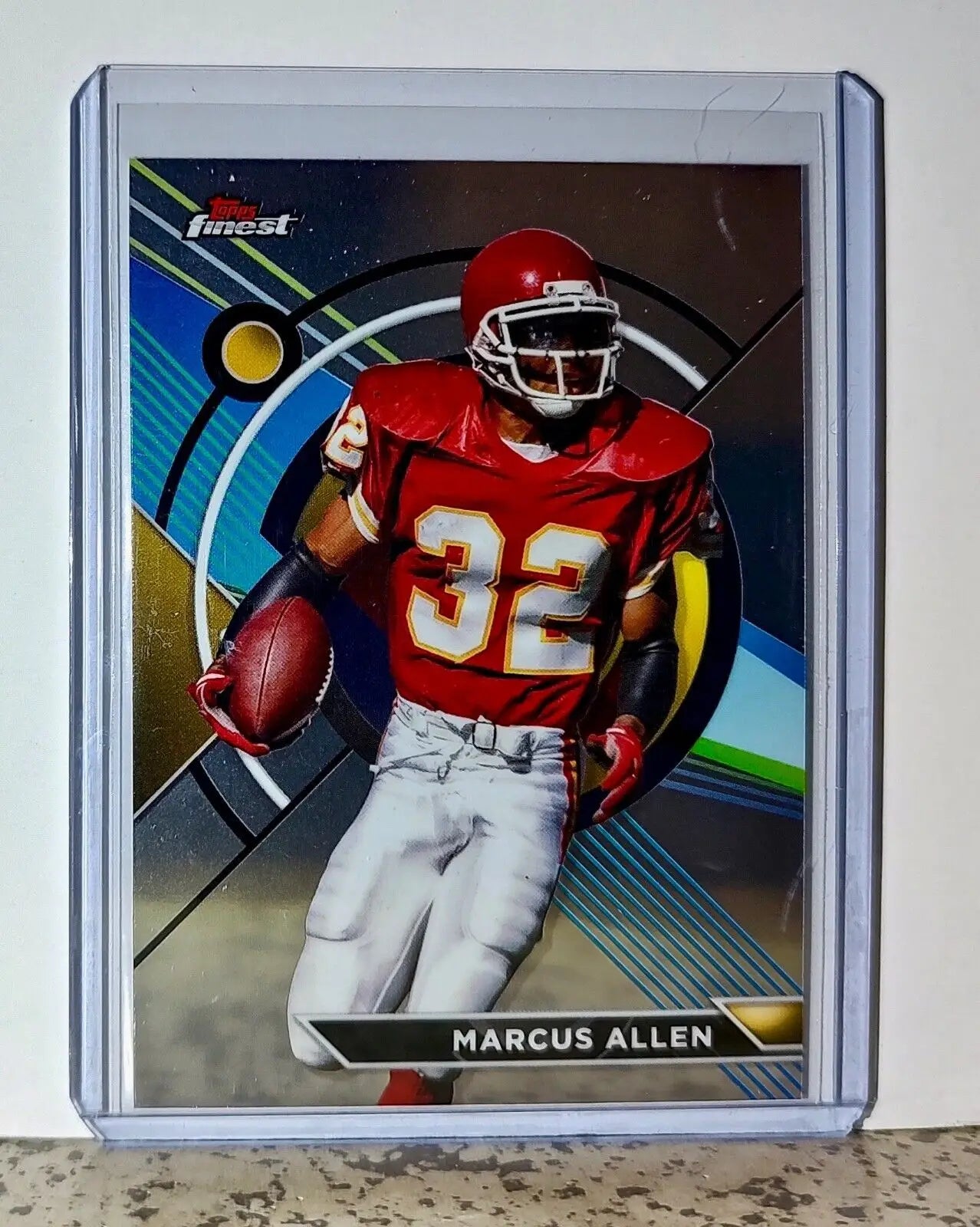 Marcus Allen 2023 Topps Finest NFL #200 Football Card Kansas City Chiefs - Football Card Single