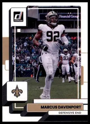 Marcus Davenport 2022 Donruss #250 New Orleans Saints - Football Card Single