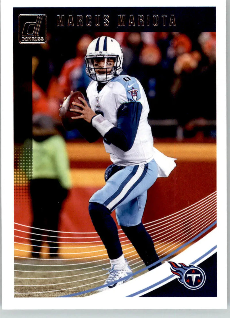 Marcus Mariota - 2018 Donruss - #278 - Football - Football Card Single