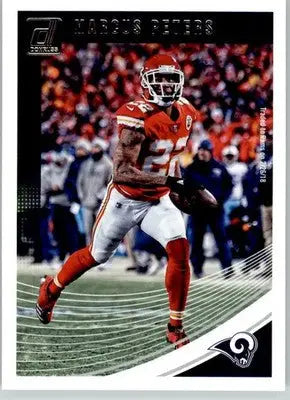 Marcus Peters - 2018 Donruss - #144 - Football - Football Card Single