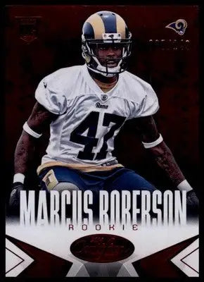 Marcus Roberson Rookie 2014 Panini Certified Camo Red #/149 #147 St. Louis Rams - Football Card Single