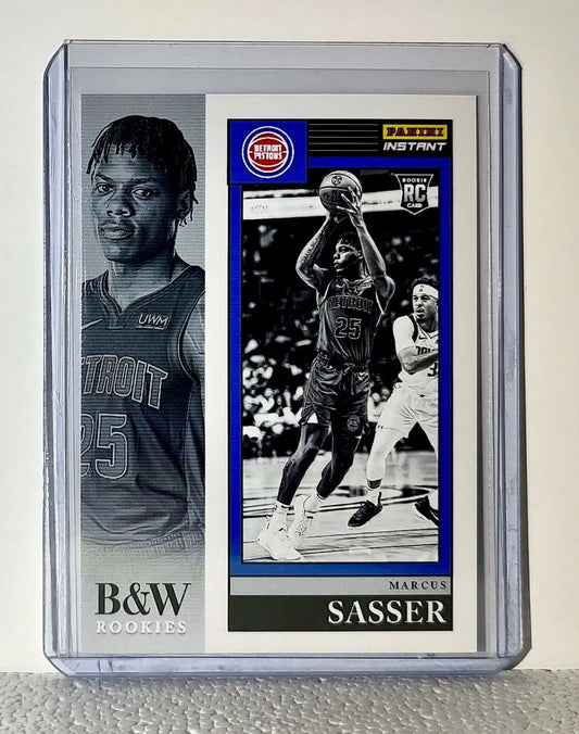Marcus Sasser 2023-24 Panini NBA #13 Black and White Rookies Card 1/326 - Basketball Card Single