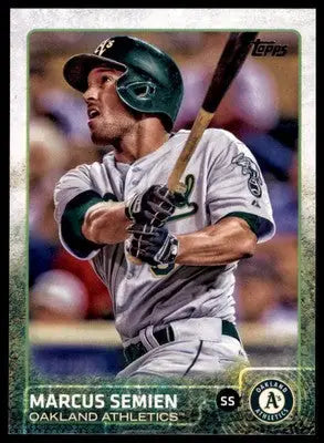 Marcus Semien 2015 Topps #356 Oakland Athletics - Baseball Card Single