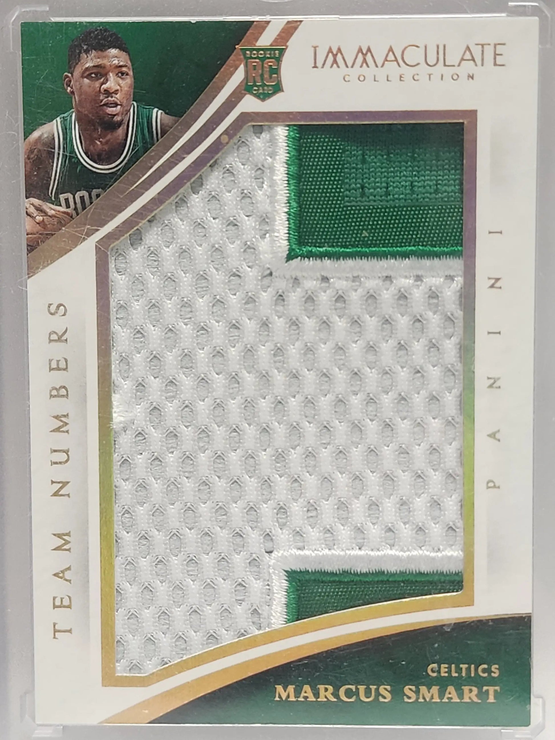 Marcus Smart 2014 Panini Immaculate Team Numbers Jumbo Patch #37/50 - Basketball Card Single