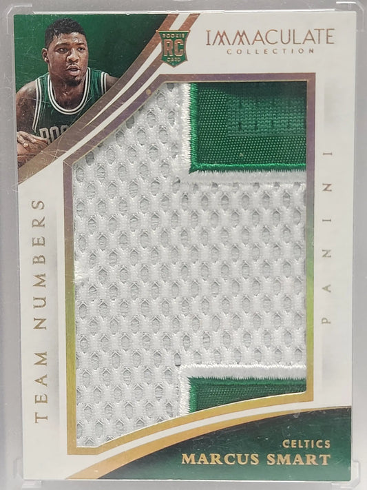 Marcus Smart 2014 Panini Immaculate Team Numbers Jumbo Patch #37/50 - Basketball Card Single