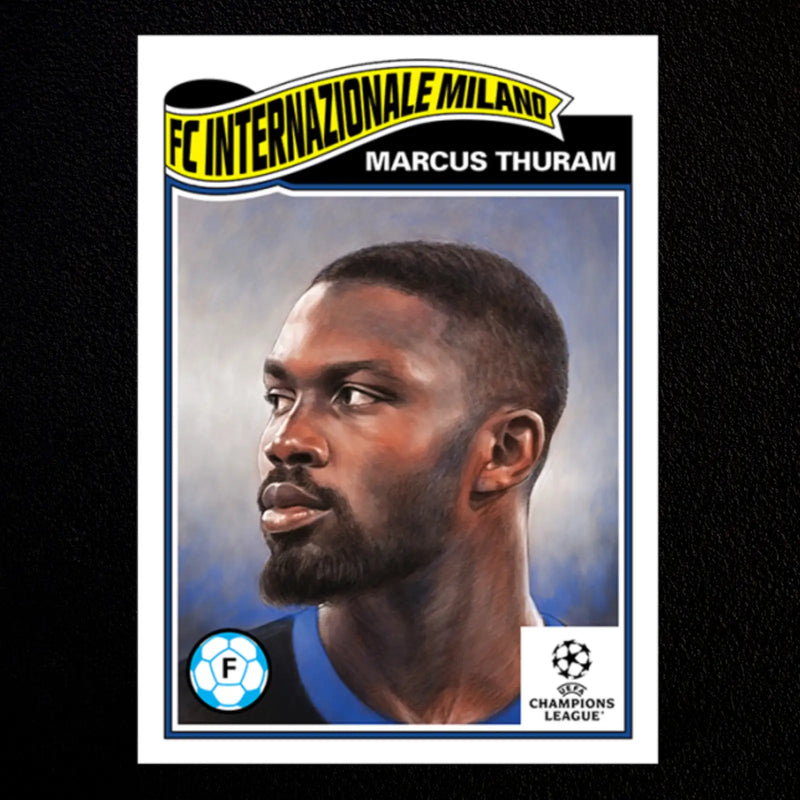 Marcus Thuram Topps UCC Living Card Set #597 Soccer Inter Milan NM-MT