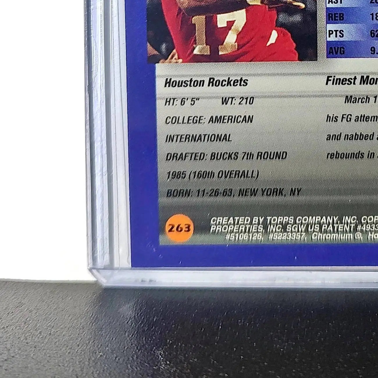 Mario Elie 1994-95 Topps Finest #263 Basketball Card - Basketball Card Single