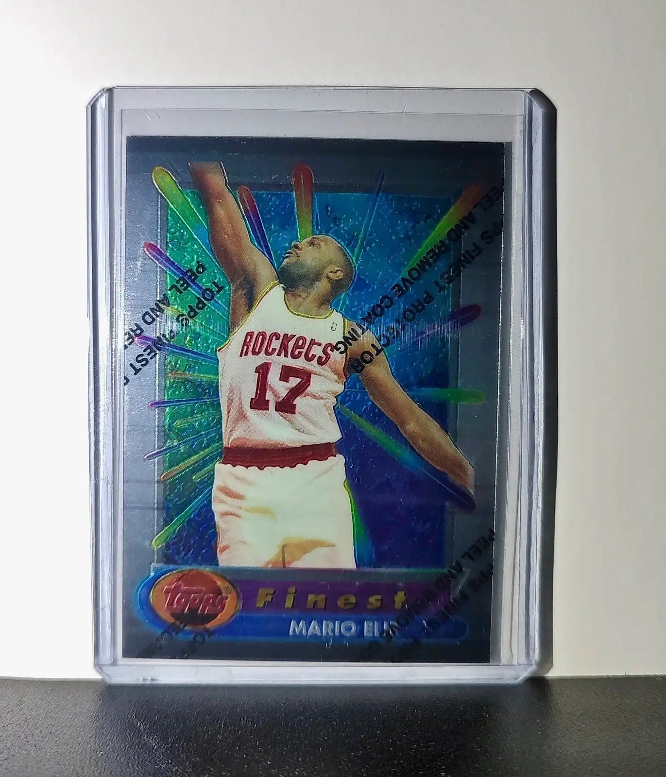 Mario Elie 1994-95 Topps Finest #263 Basketball Card - Basketball Card Single