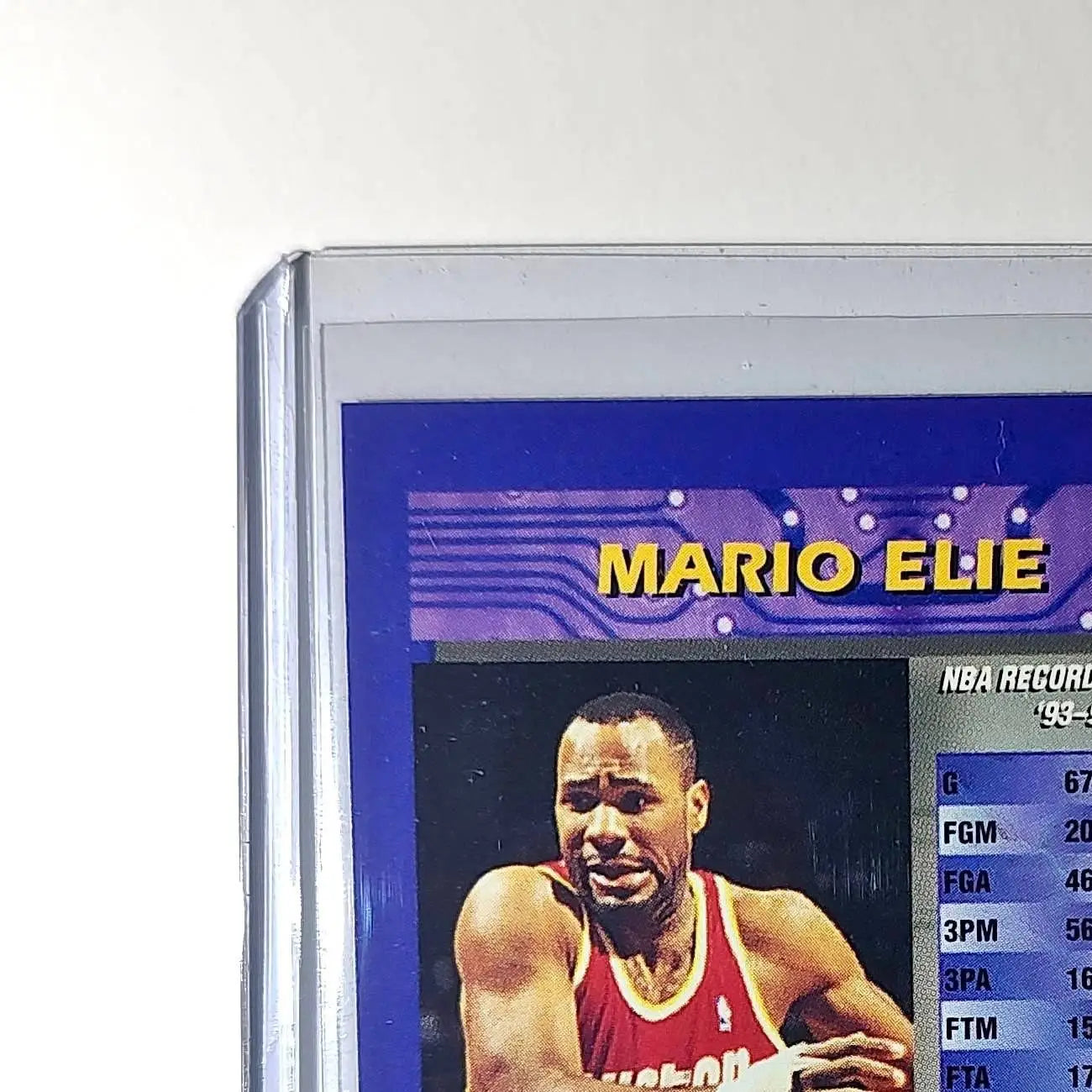Mario Elie 1994-95 Topps Finest #263 Basketball Card - Basketball Card Single