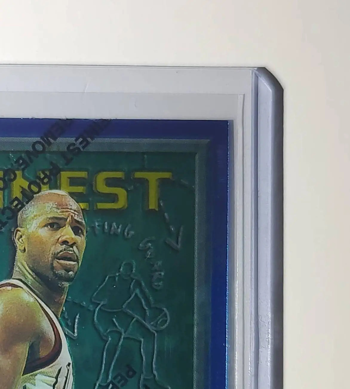 Mario Elie 1995-96 Topps Finest NBA #208 Card Houston Rockets