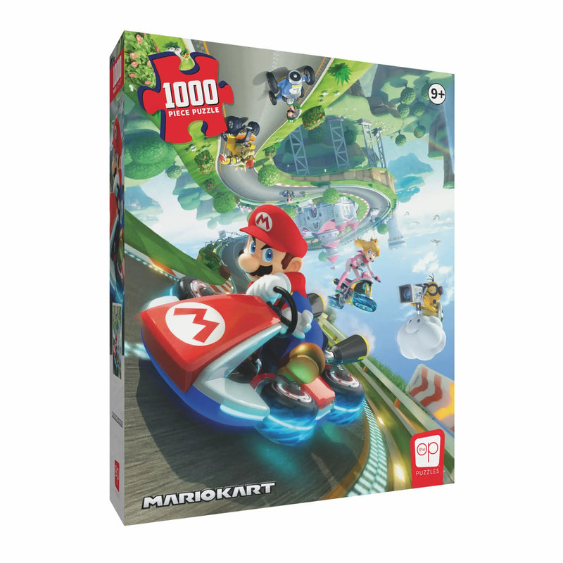 Mario Kart Anti-Gravity 1000-piece puzzle for fans of Mario Kart and puzzle games